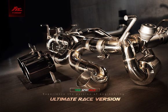 Fi Exhaust for Ferrari 458 Speciale (Ultimate Race Version) – Full Exhaust System.