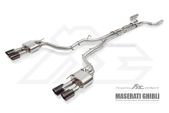 Fi Exhaust for Maserati Ghibli 3.0T - Full Exhaust System.