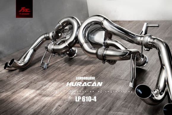 Fi Exhaust for Lamborghini Huracan LP610-4 - Valvetronic Muffler.