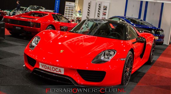 Porsche 918 at Interclassics Maastricht 2016