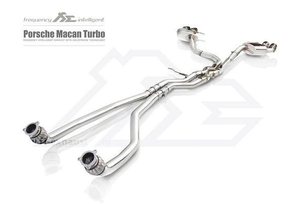 Fi Exhaust for Porsche Macan Turbo 3.6TT – Full Exhaust System.