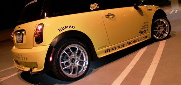 MINI with QuickSilver Exhaust fitted