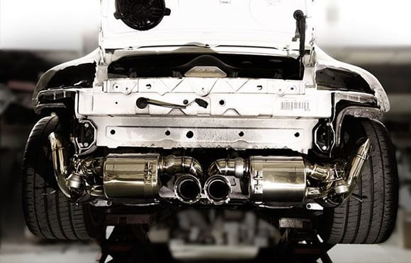 Fi Exhaust for Porsche 997 GT3 – Sexy Back !