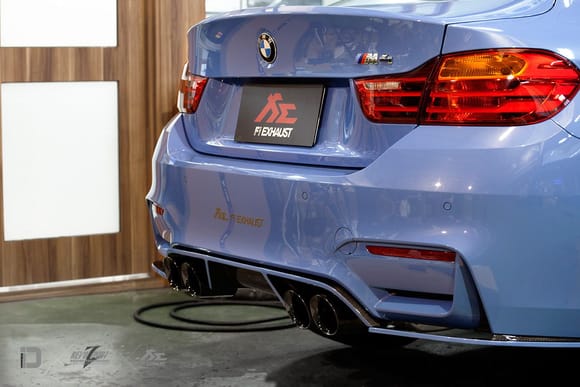 Fi Exhaust for BMW F82 M4- Sexy Back.
