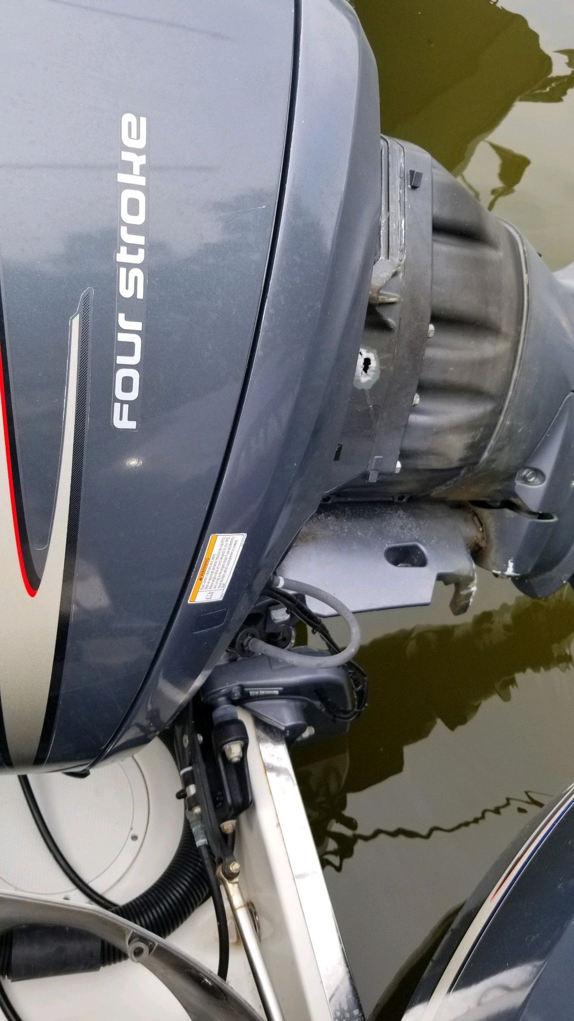 Yamaha F150 Exhaust Corrosion Page 3 The Hull Truth Boating and