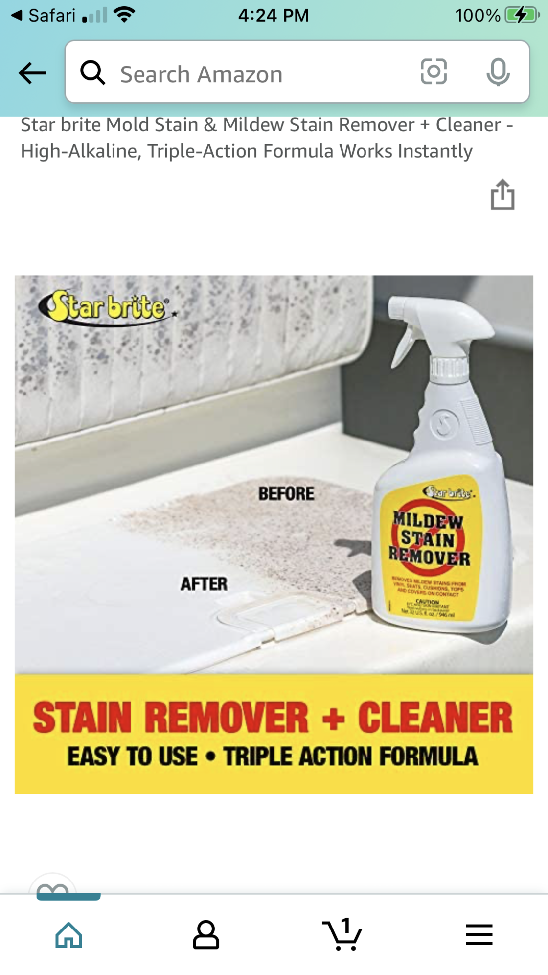 A mildew remover worth a try !! - The Hull Truth - Boating and Fishing Forum