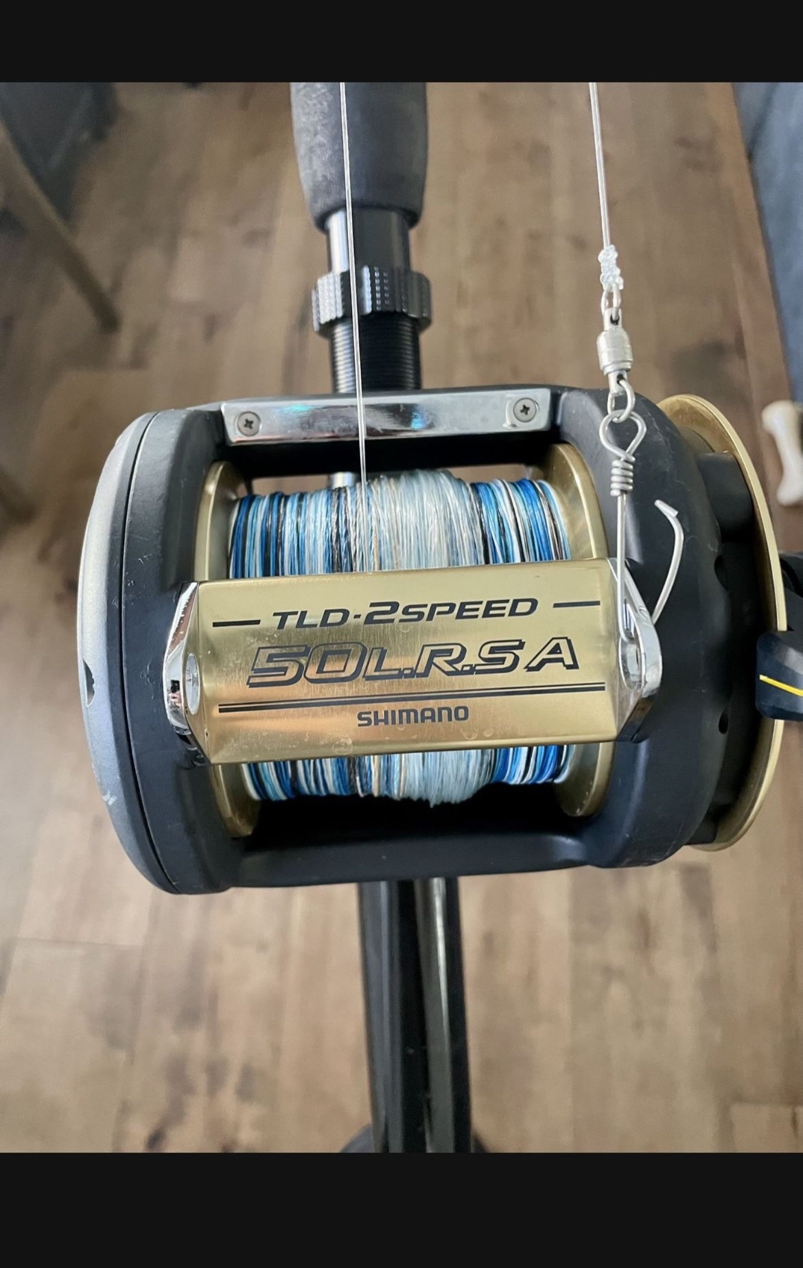 SOLD - Two Shimano TLD50IILRSA TLD50 TLD 50 Reel With 80# Spiderwire Braid  - The Hull Truth - Boating and Fishing Forum