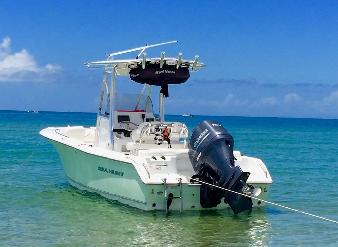 sea hunt transom rod rack photo - The Hull Truth - Boating and Fishing Forum