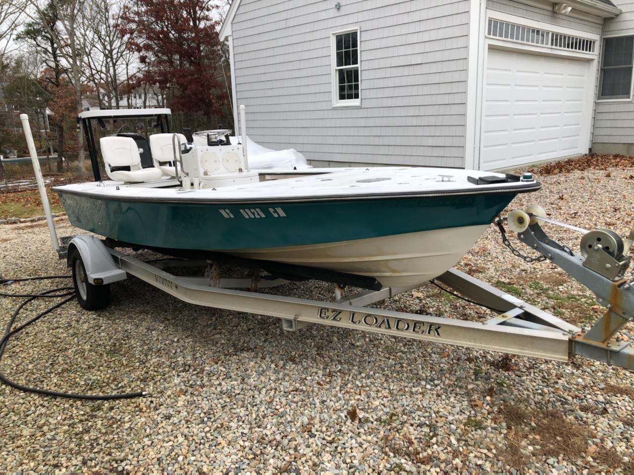 Seafoam Green over black on this 21 Maverick Master Angler from