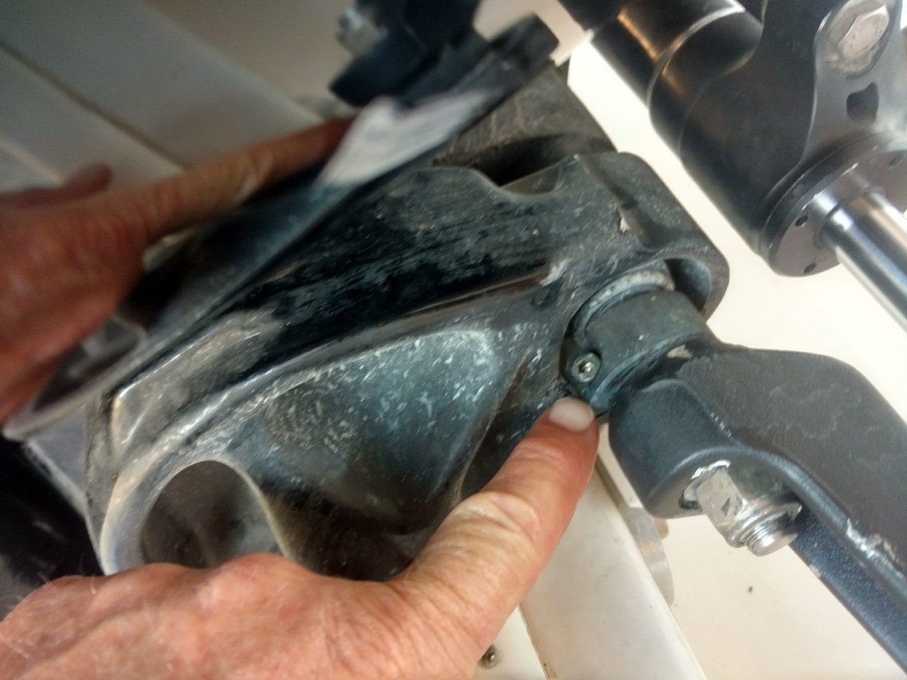 Seastar hyd steering adjustment nut The Hull Truth Boating and Fishing Forum