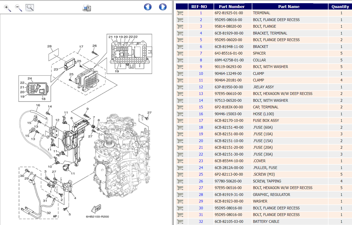 Yamaha F300 Starter Identify Parts The Hull Truth Boating and Fishing Forum