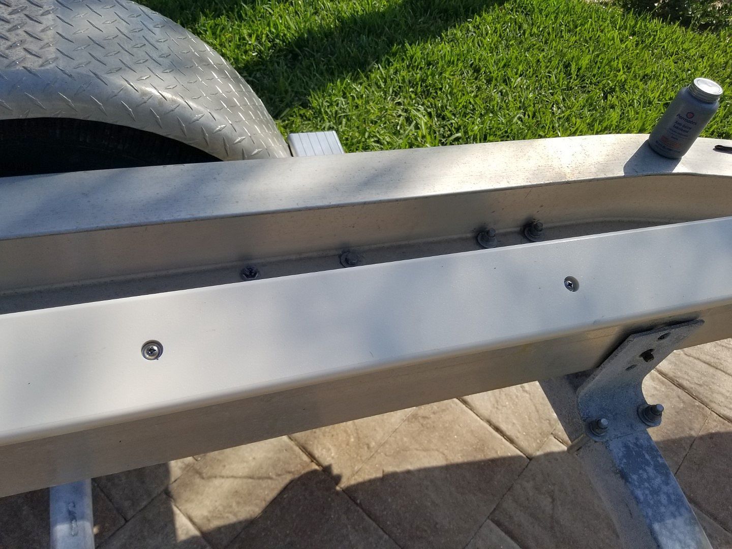 Aluminum Trailer Bunk Rubber? The Hull Truth Boating and Fishing Forum