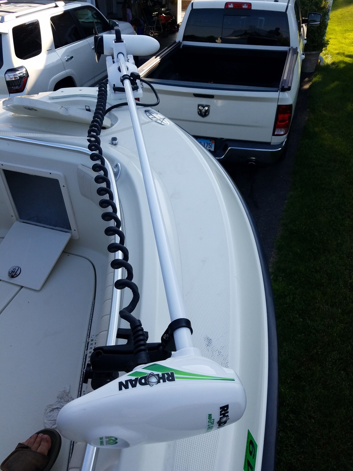 I Pilot Trolling Motor With Spot Lock Minn Kota Riptide Terrova 55