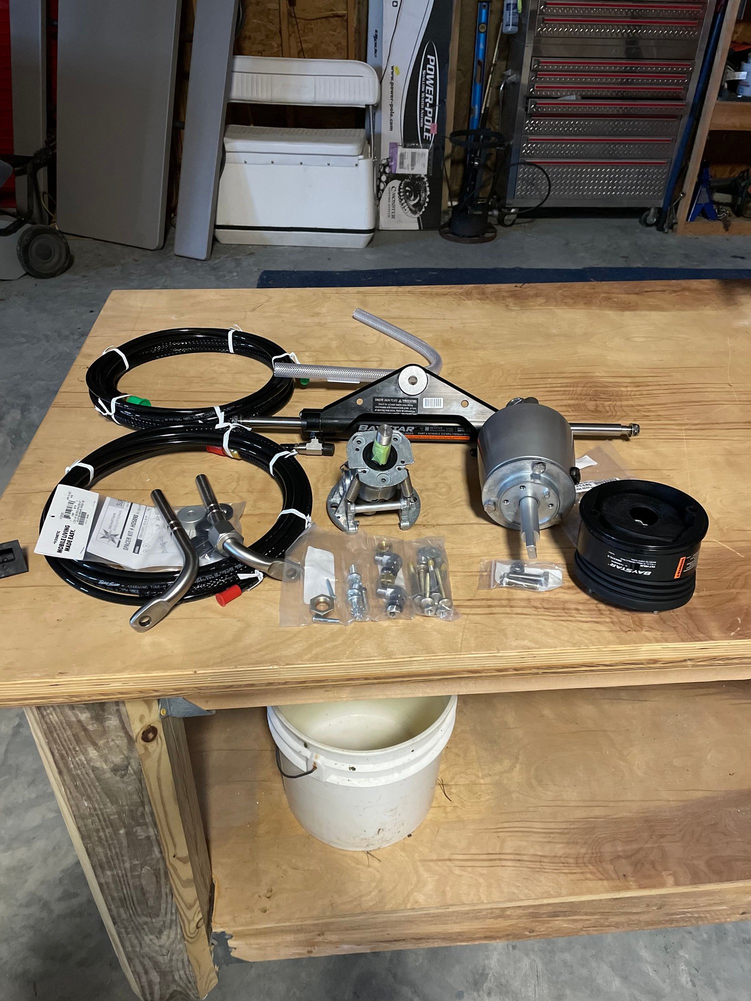 Baystar Steering Install The Hull Truth Boating and Fishing Forum