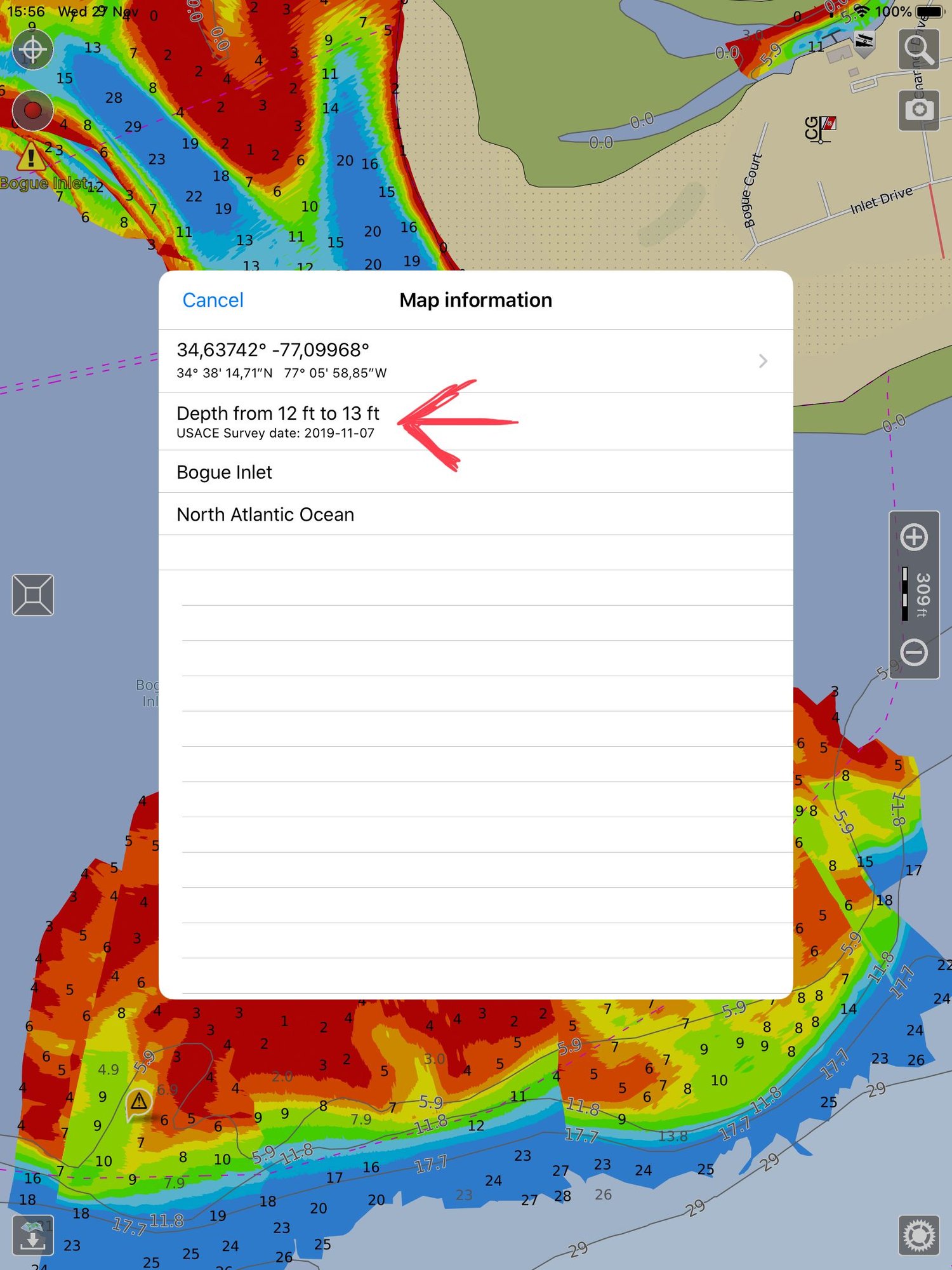 Bogue Inlet Tide Chart