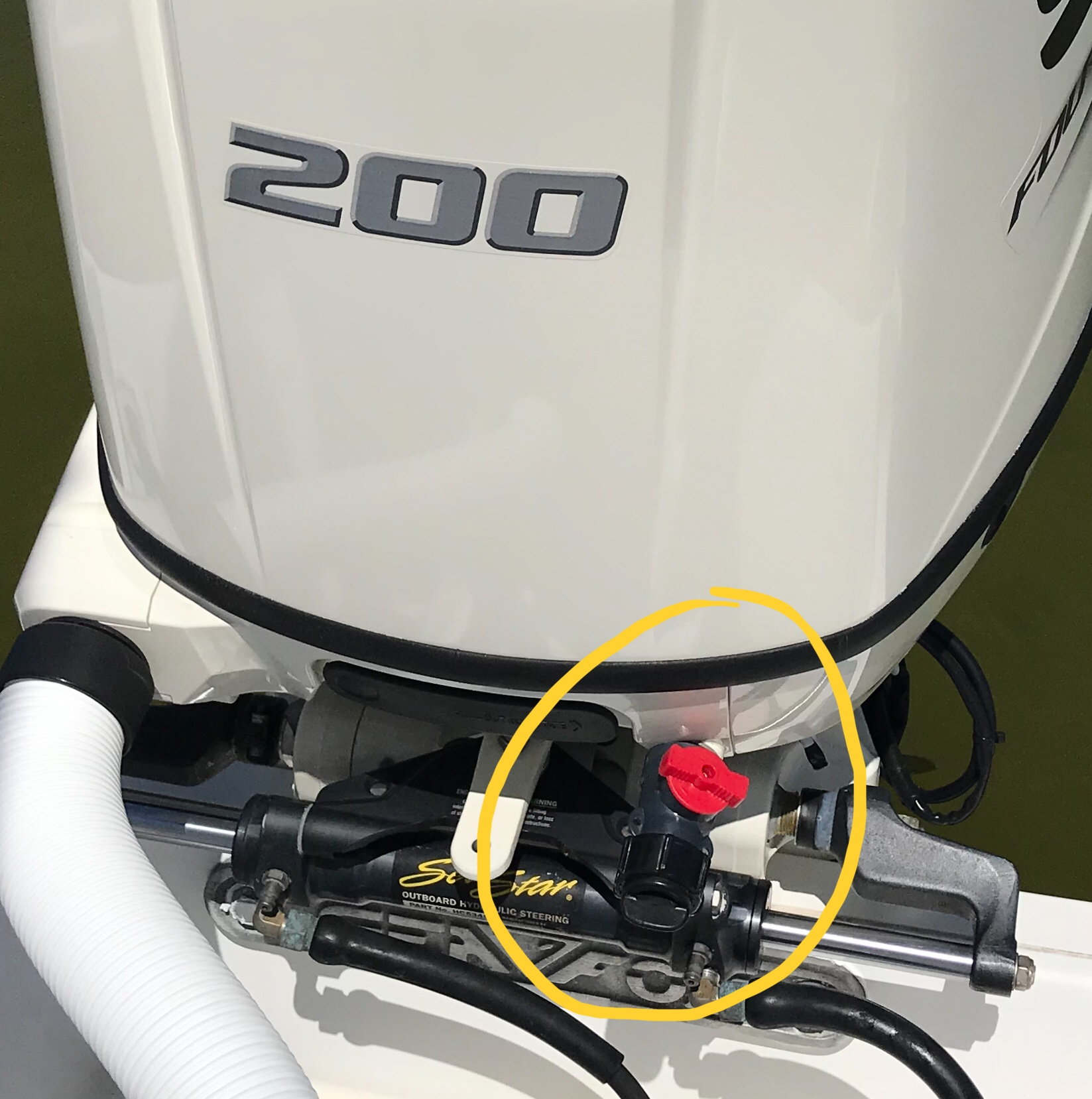 Yamaha wire cover collar - The Hull Truth - Boating and Fishing Forum