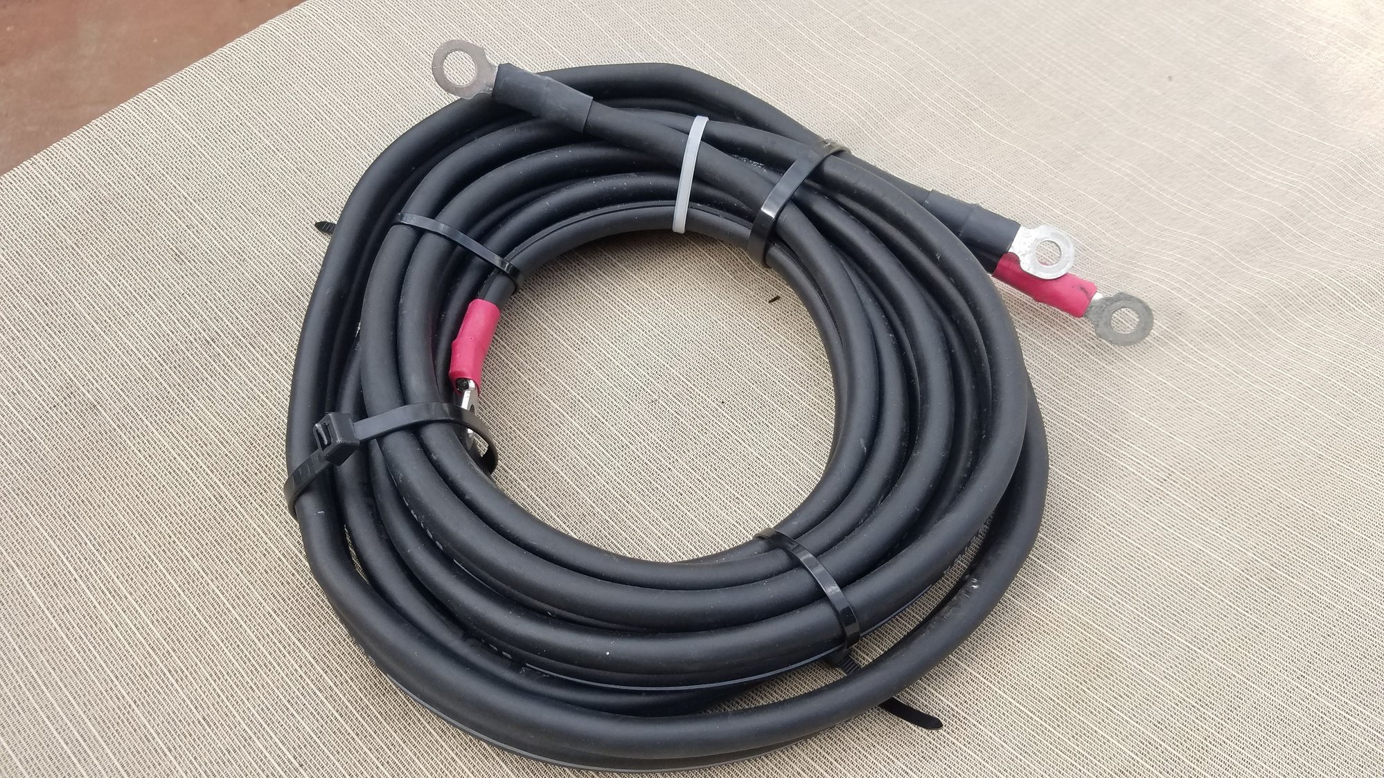 Outboard battery cables 10ft (new) The Hull Truth Boating and