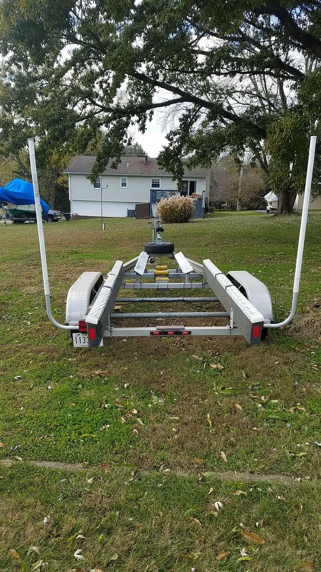 2004 Classic 24' tandem axle aluminum trailer The Hull Truth Boating and Fishing Forum