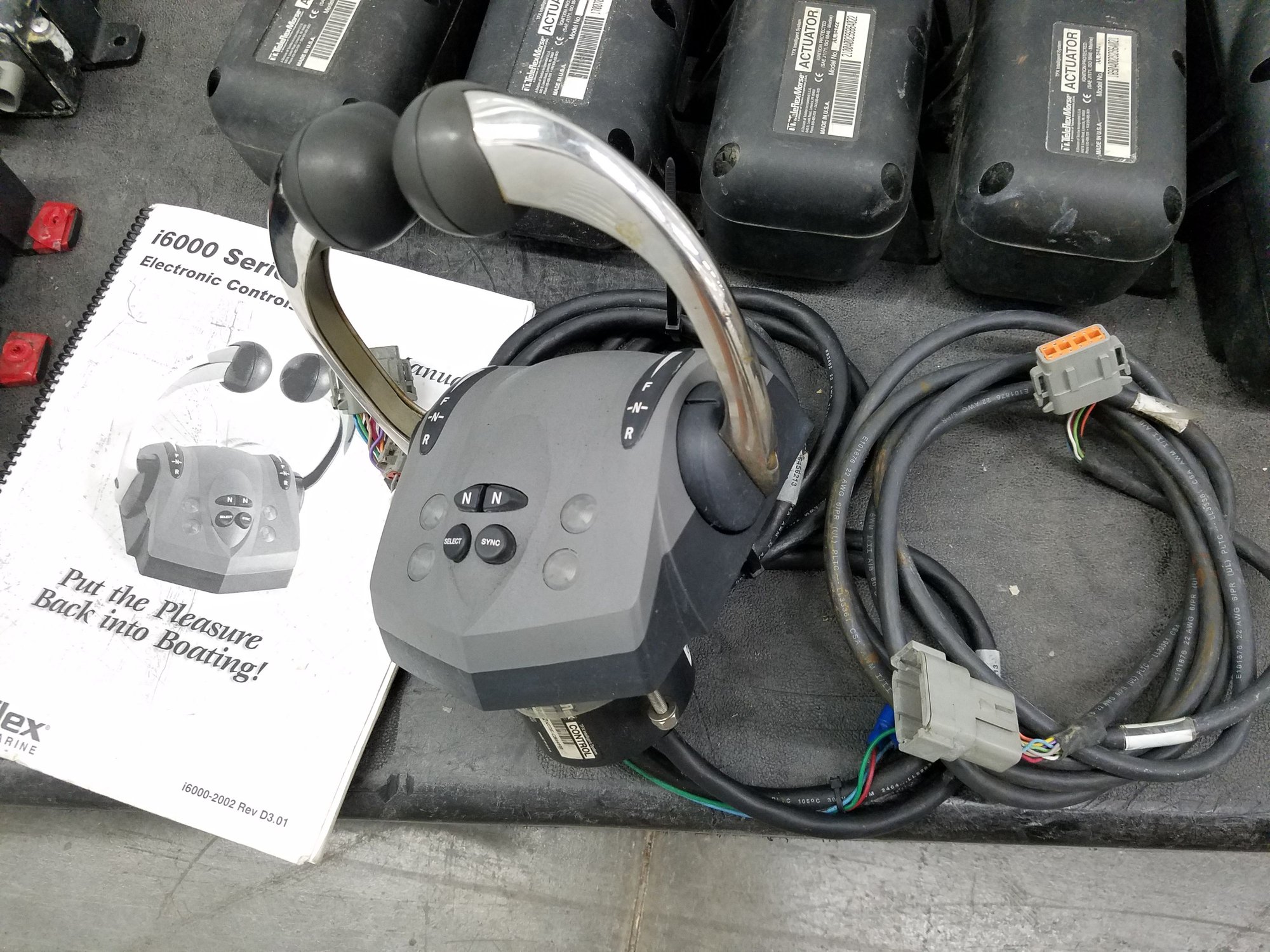 Teleflex i6000 electronic controls The Hull Truth Boating and