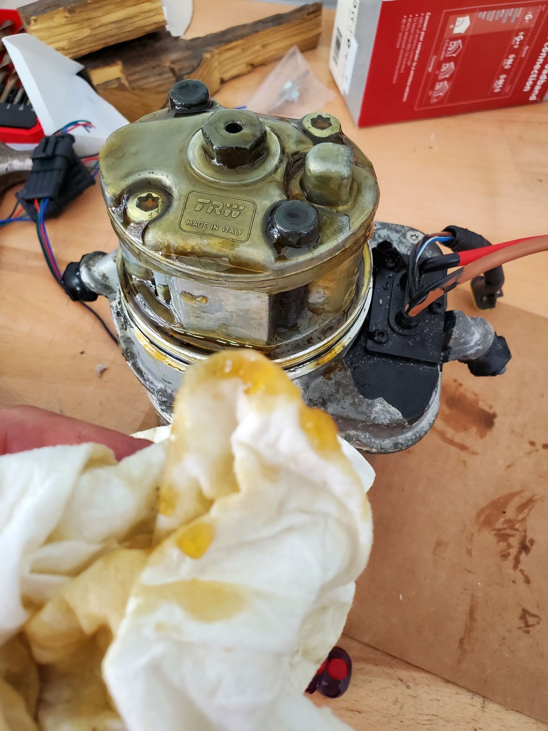 Verado Steering Pump teardown The Hull Truth Boating and Fishing Forum