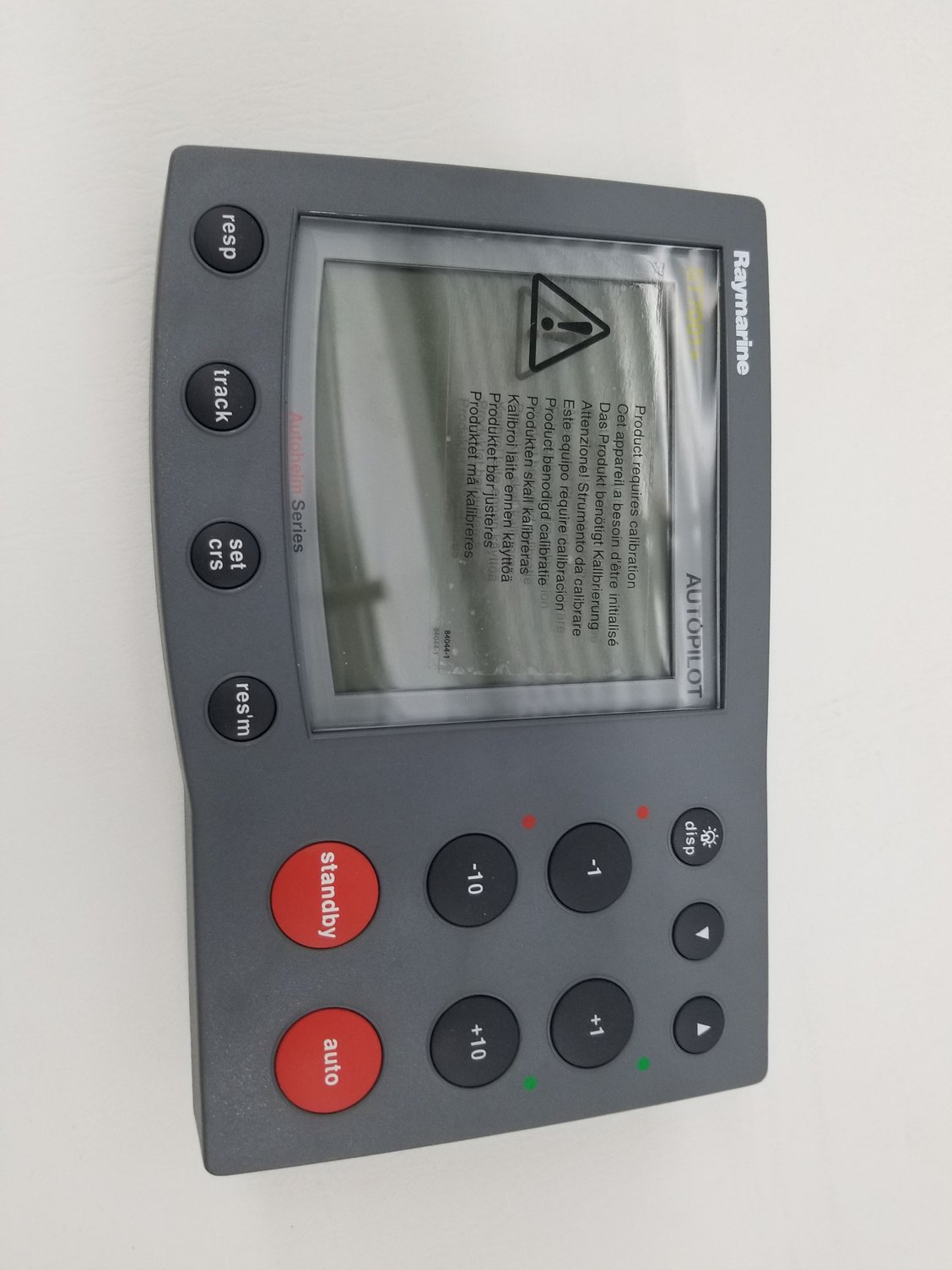 Raymarine Autohelm ST7001+ autopilot control display screen The Hull