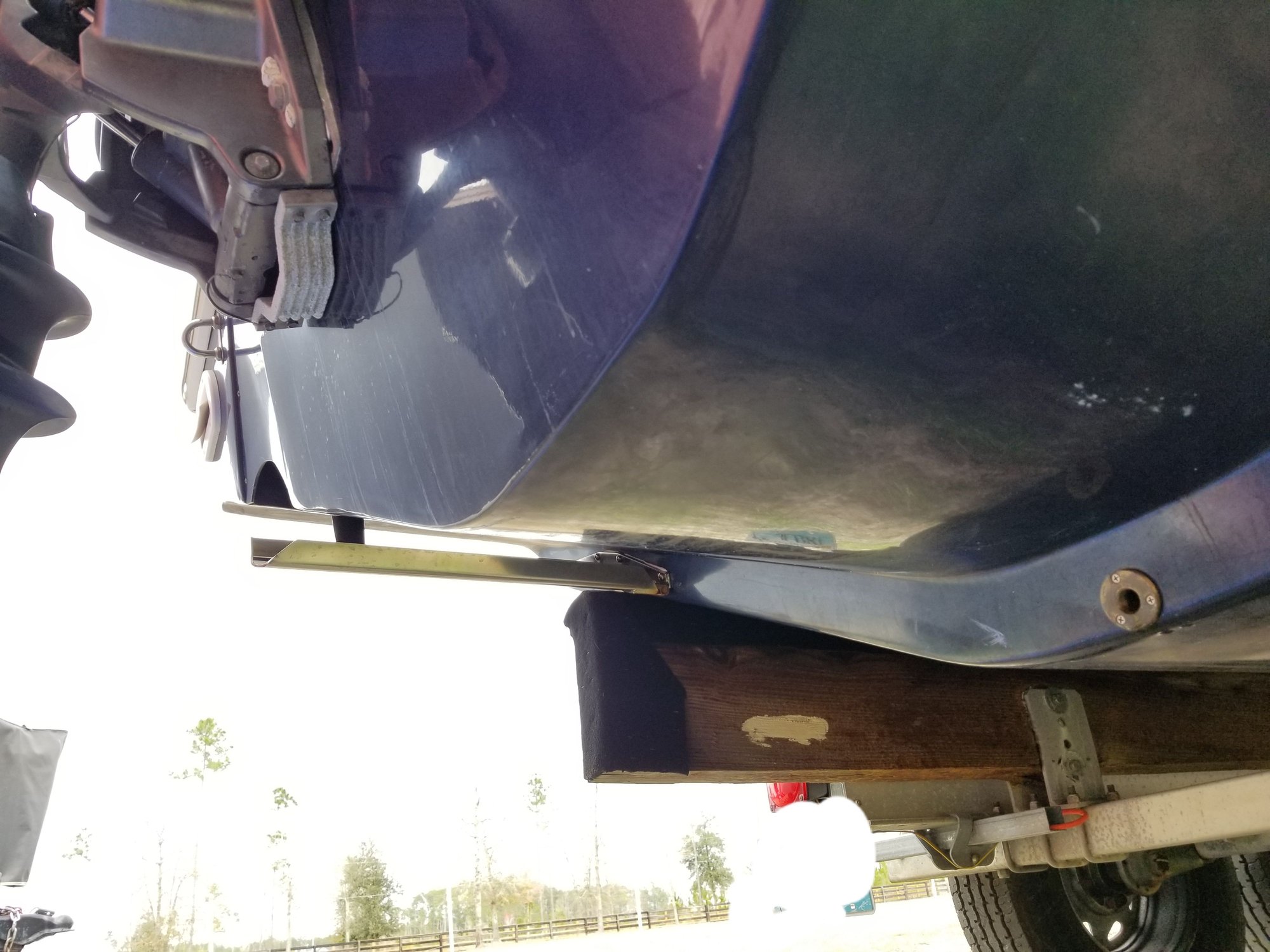 The Hull Truth Boating and Fishing Forum Transom Mount Transducer Install on 29' Ocean Runner