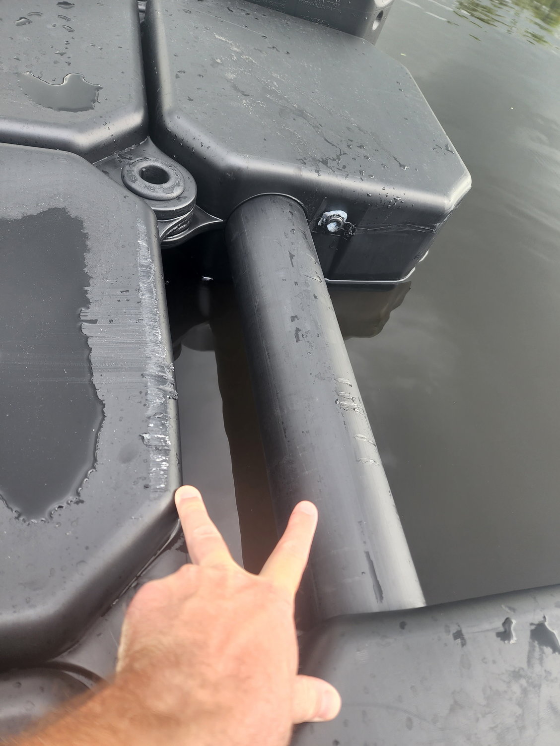 Floating dock repair (pics!) - The Hull Truth - Boating and