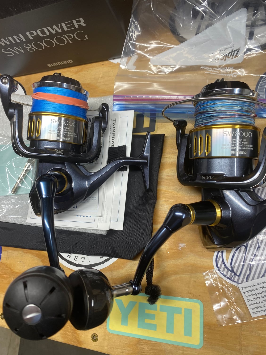 2 shimano twinpower 8000 for sale - The Hull Truth - Boating and Fishing  Forum