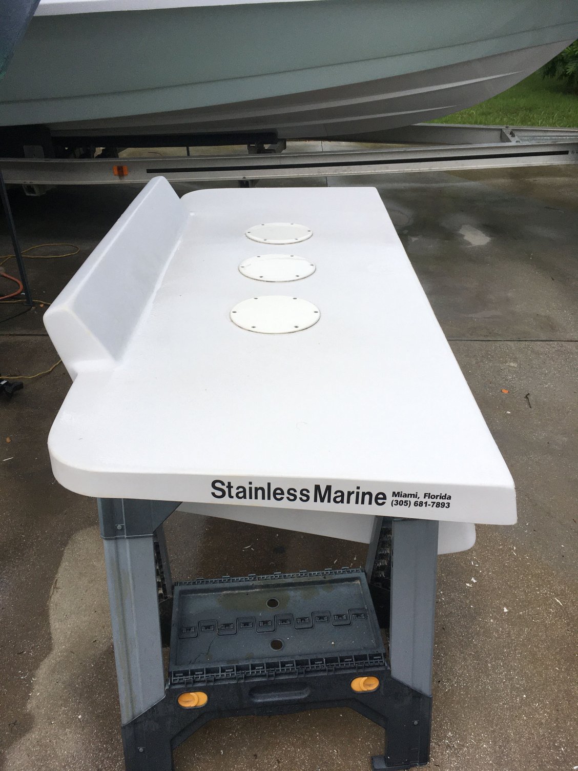 Stainless Marine Outboard Bracket The Hull Truth Boating and