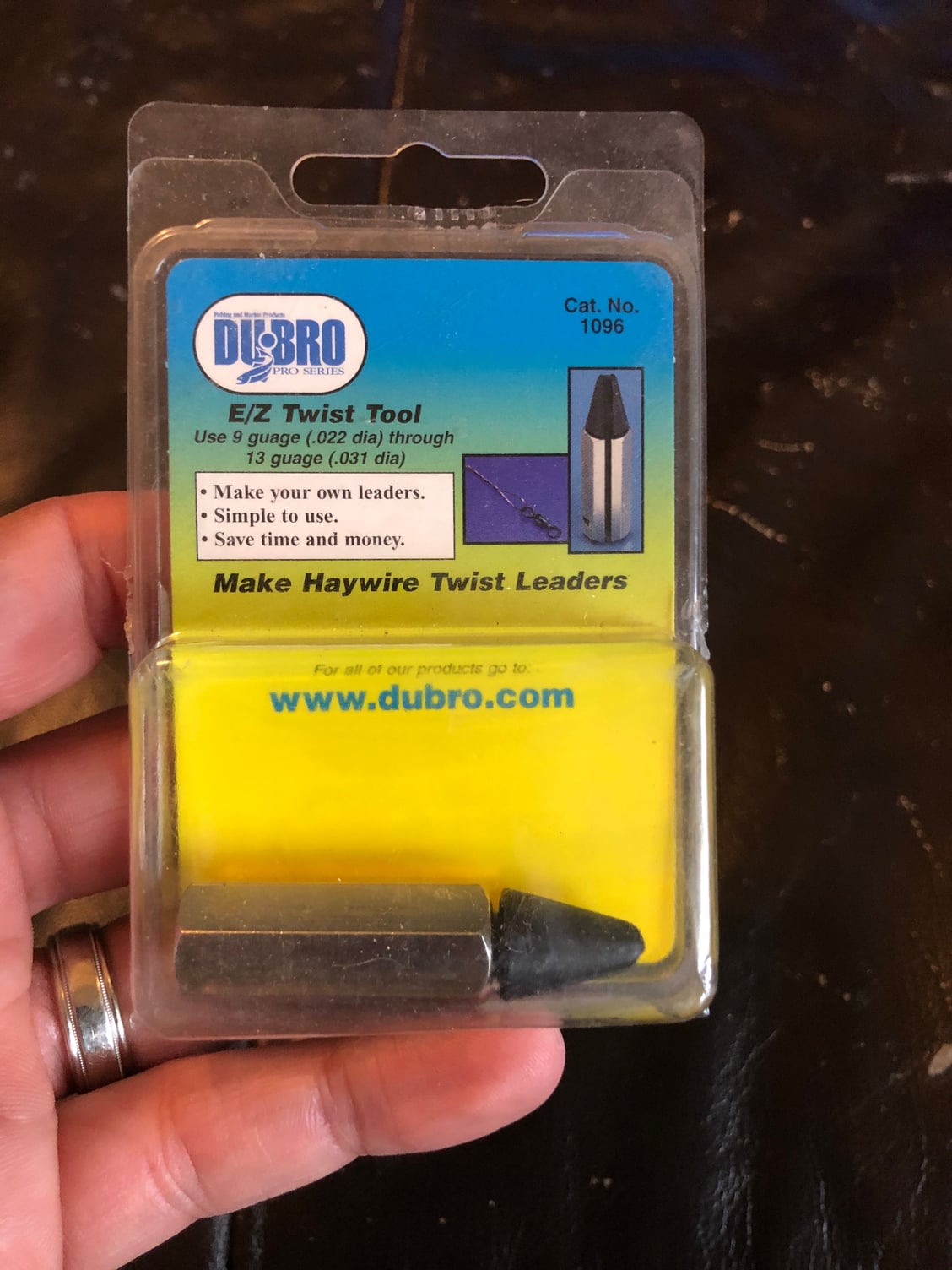 SOLD—Dubro Haywire twist tool 9-13 gauge wire. New - The Hull