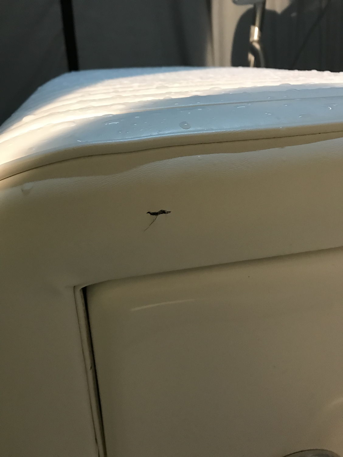 Vinyl Boat Seat Repair See Pics The Hull Truth Boating And Fishing Forum - How To Repair A Hole In Vinyl Seat