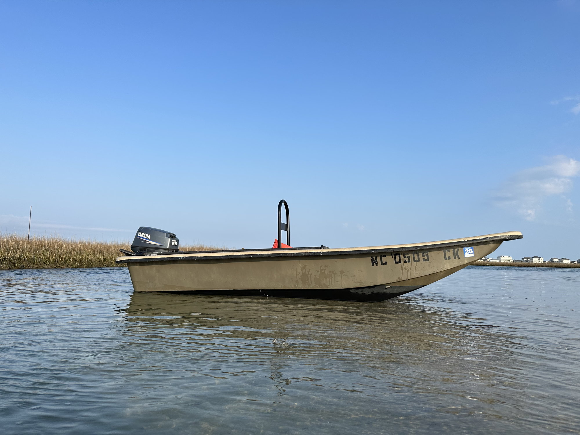 Cleaning up a Carolina Skiff J12  Dedicated To The Smallest Of Skiffs