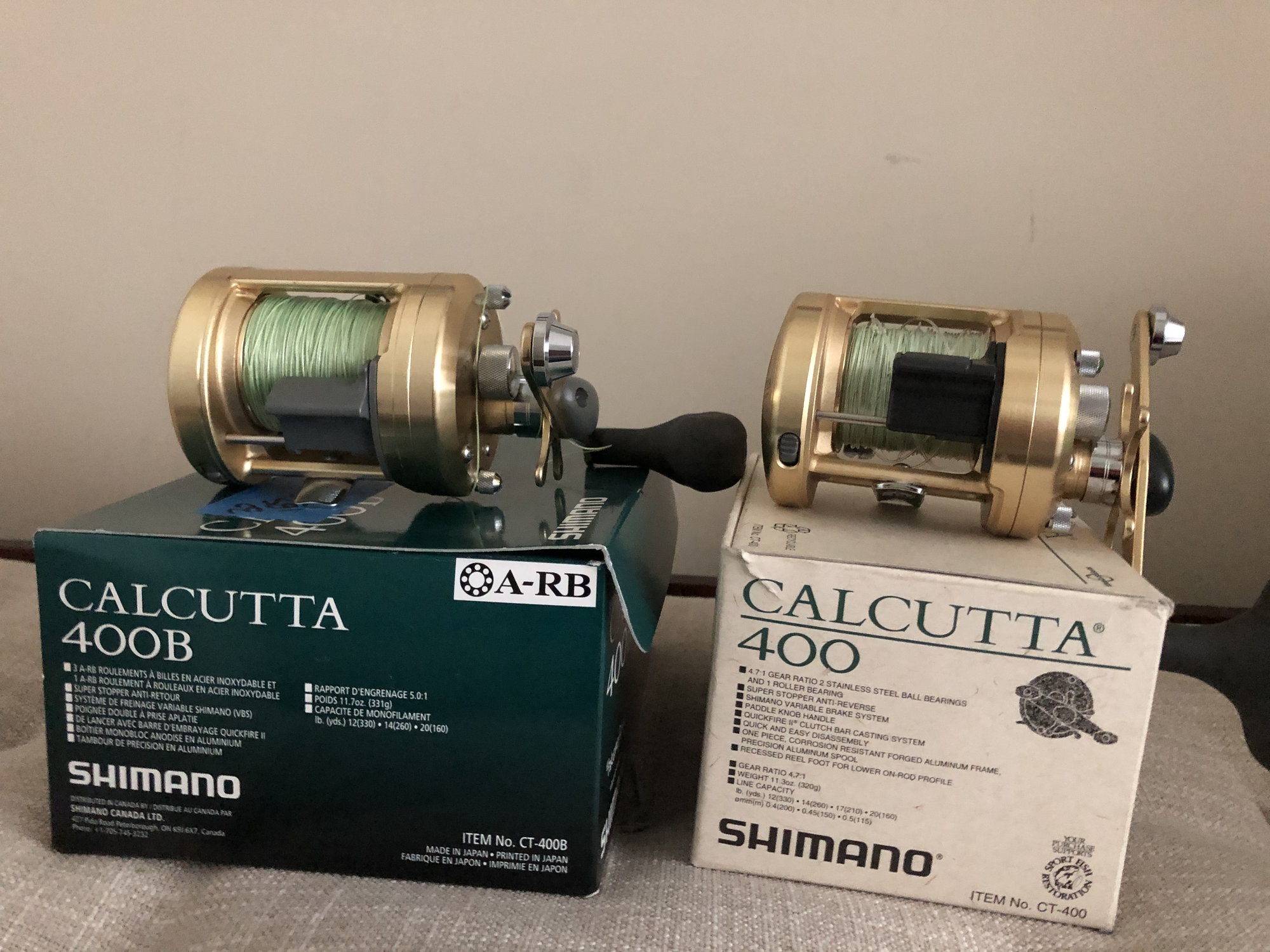 Shimano Calcutta 400's - The Hull Truth - Boating and Fishing Forum