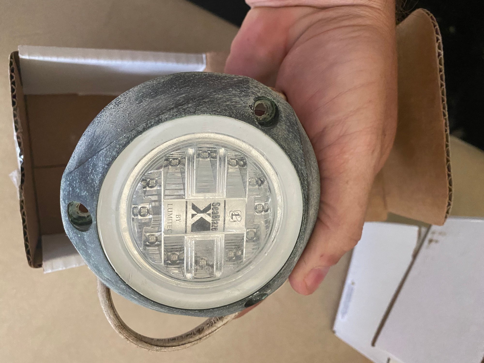 Lumitec seablaze x blue/white/strobe underwater lights The Hull Truth