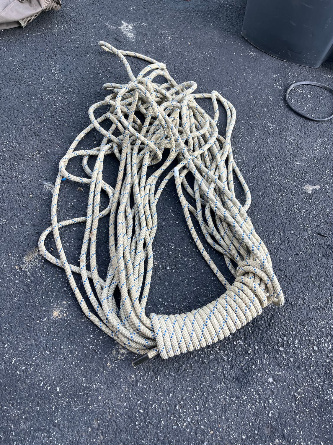 Using climbing rope for dock lines - The Hull Truth - Boating and