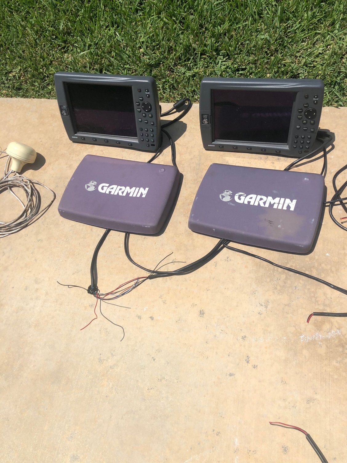 Twin Garmin GPS Map 3210 System The Hull Truth Boating and Fishing