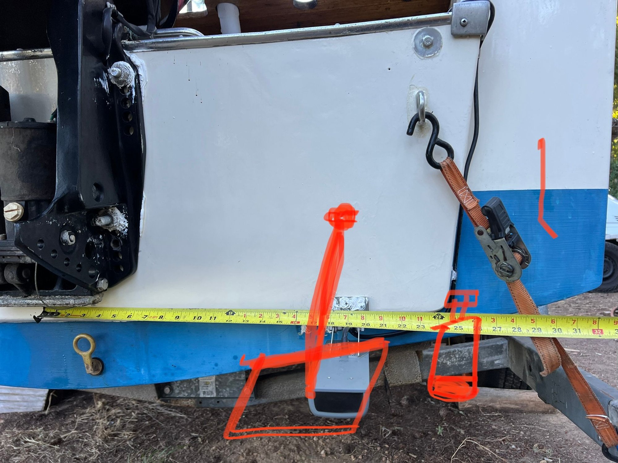 Adding trim tabs, positioning, transducer placement, etc. The Hull