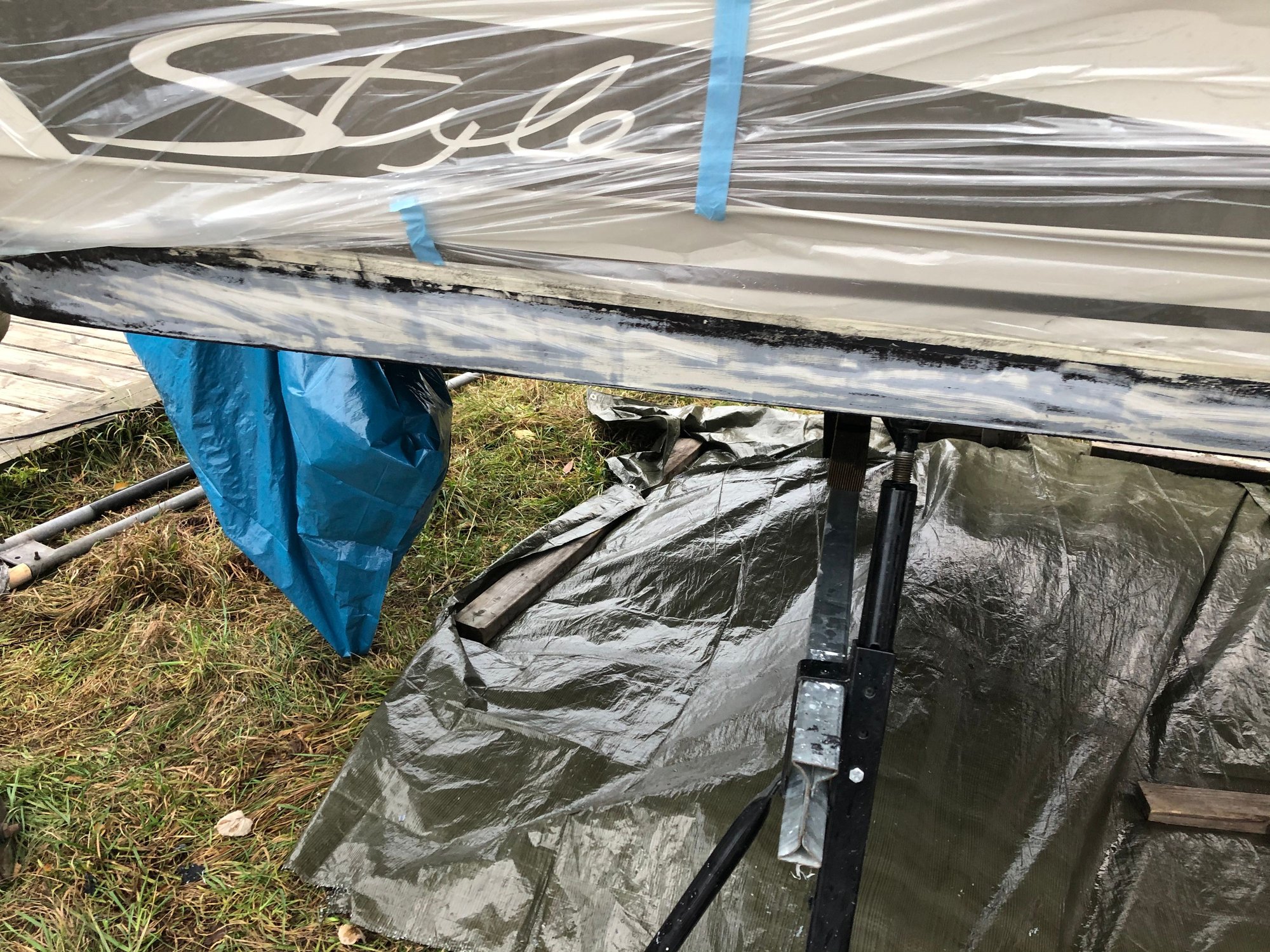 Why should you paint GRP hulls with epoxy after removing antifoul