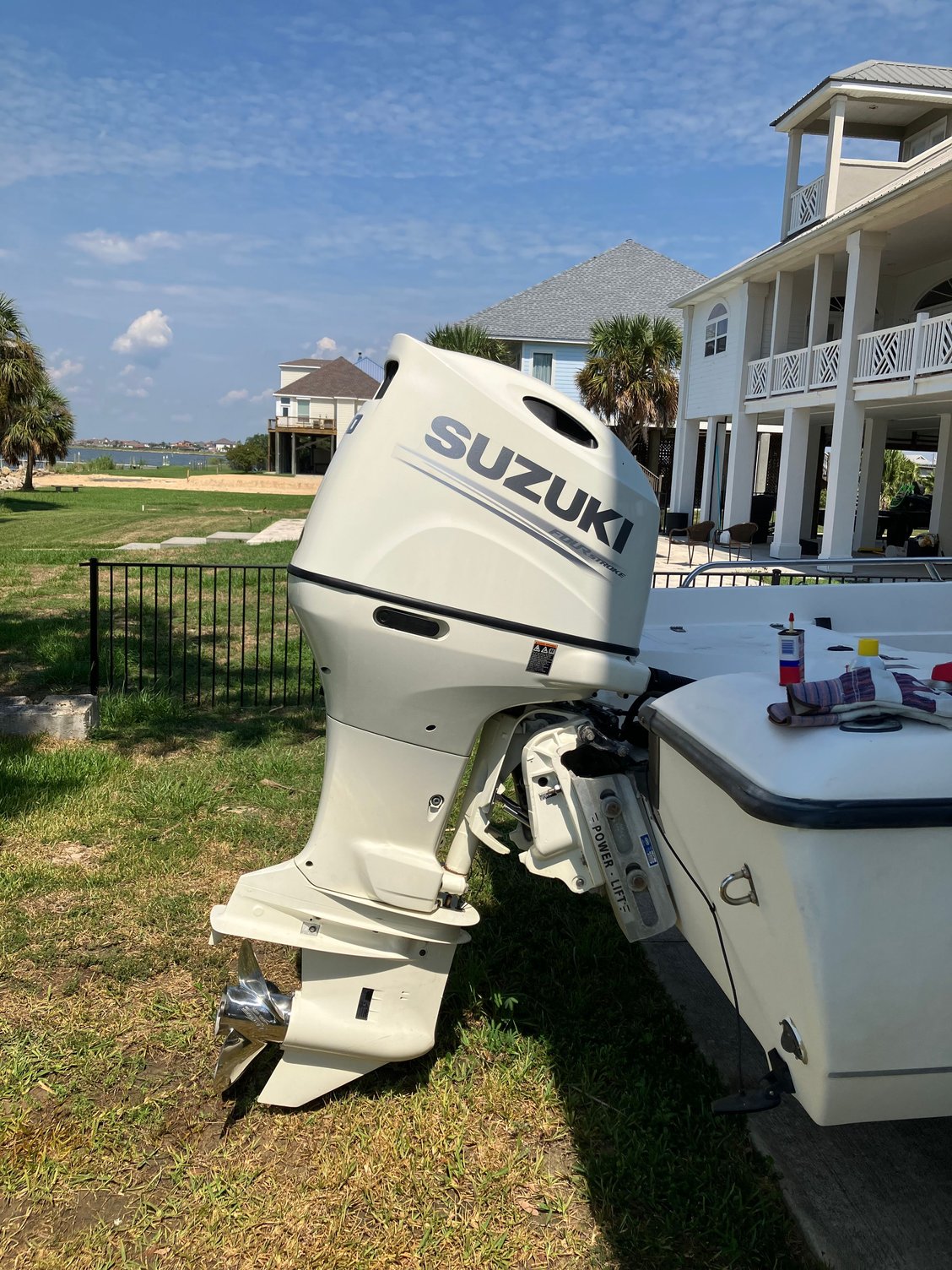 Removing fishing line from Suzuki outboard - The Hull Truth - Boating and  Fishing Forum