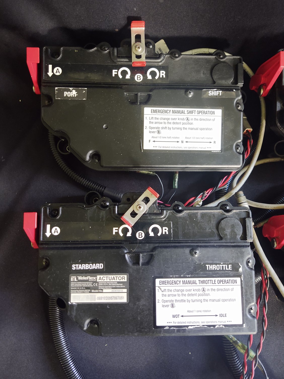 Teleflex i6300 dual engine fly by wire system Complete The Hull Truth