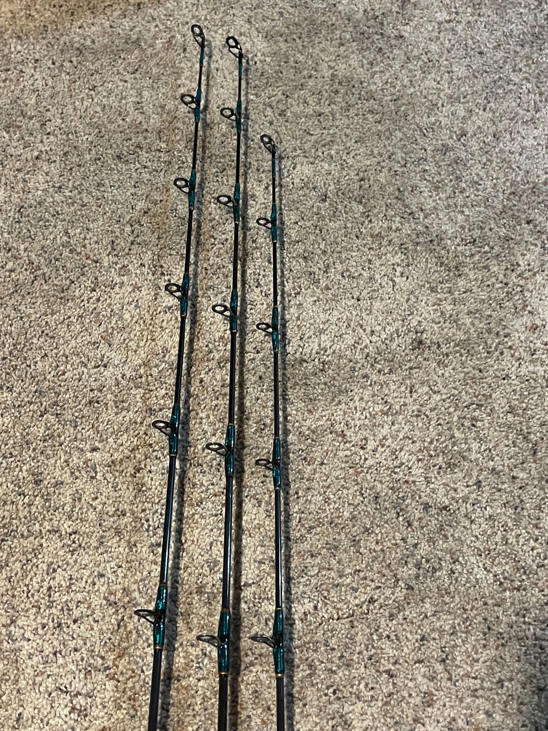 Outer Banks Custom Power Stick - Lot of 3 conventional rods