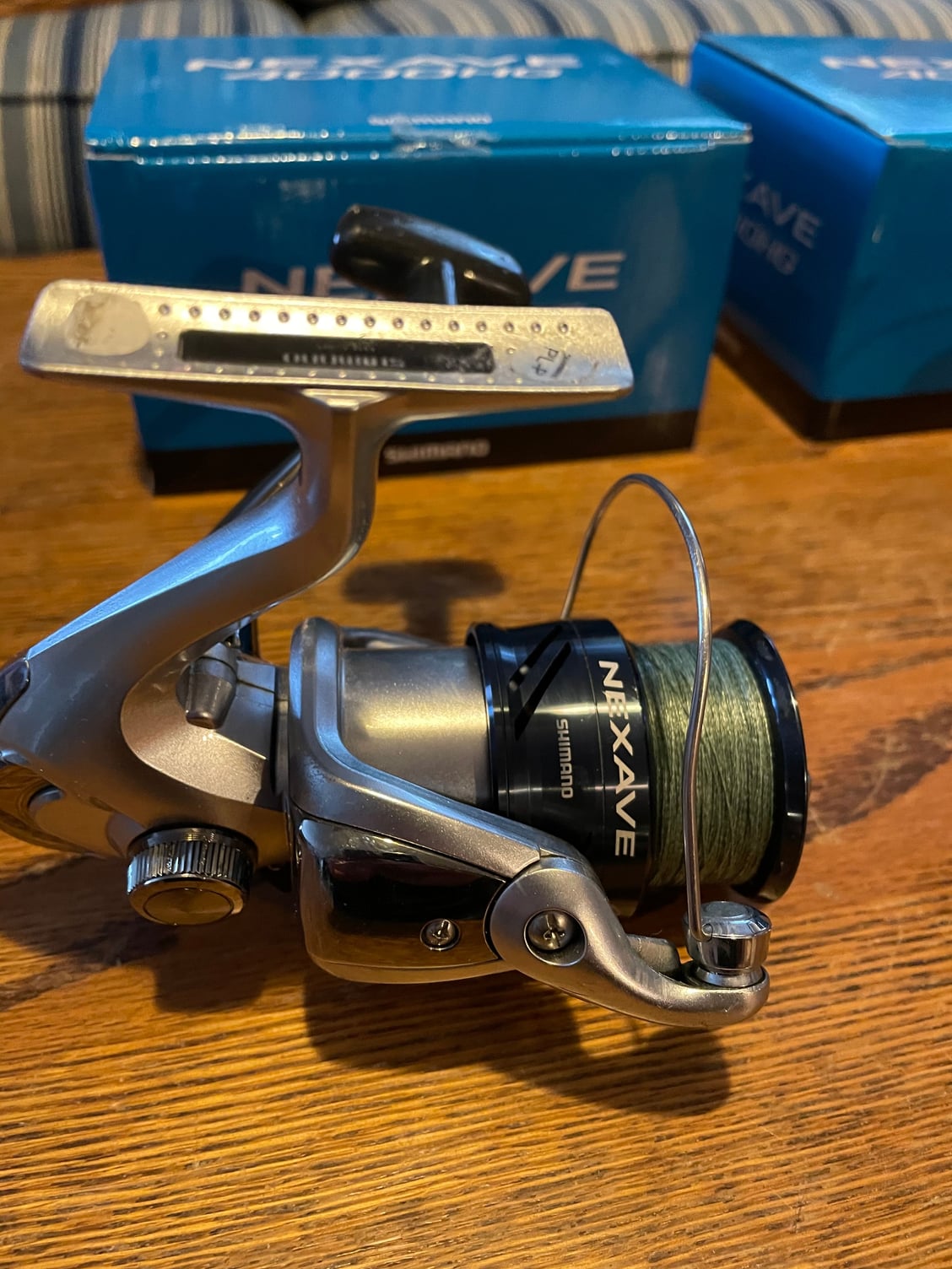 2-Shimano Nexave 4000HG reels w/ 25lb power pro - The Hull Truth - Boating  and Fishing Forum