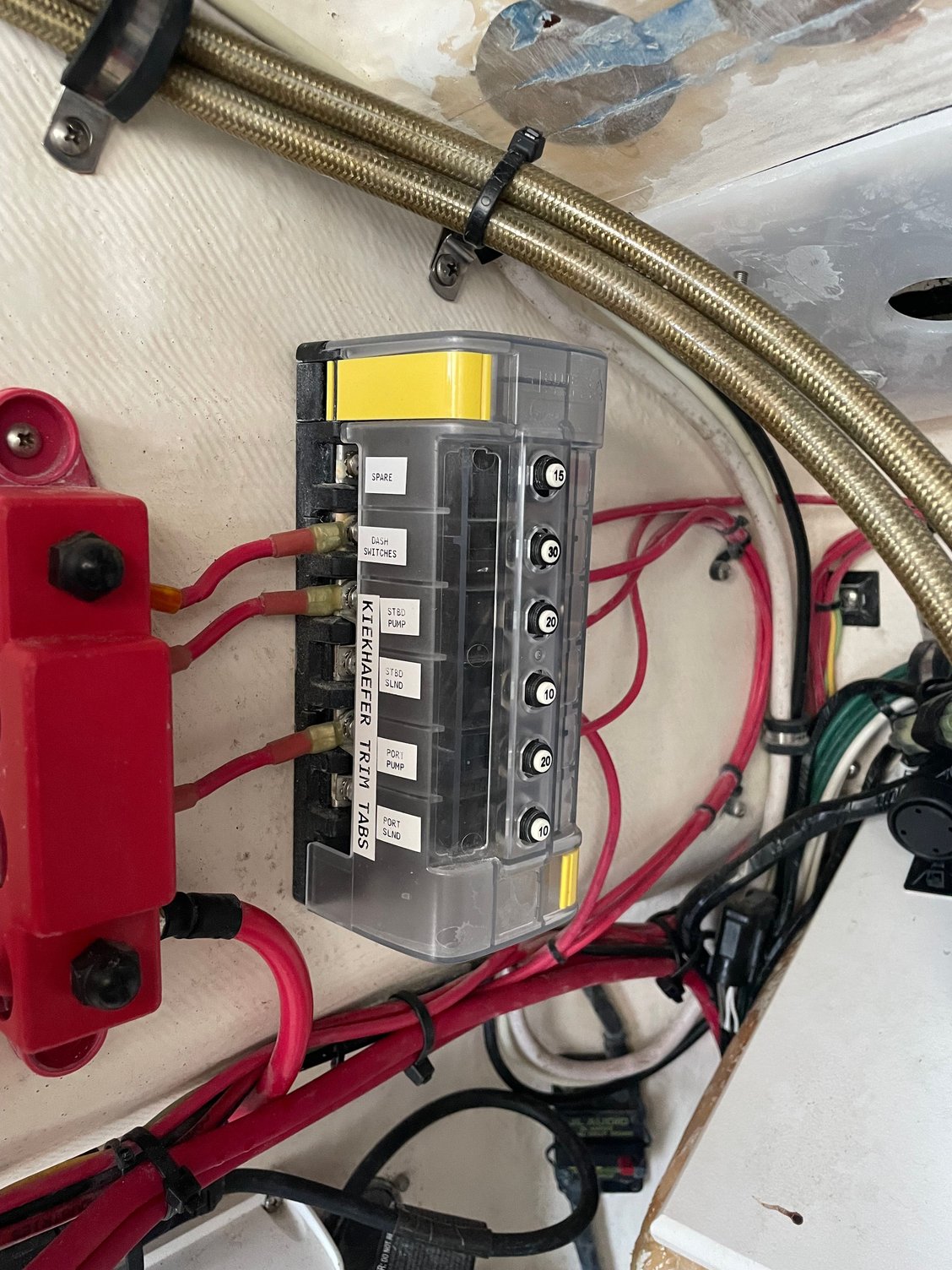 ES2000 Trim Tab Switch Wiring on Contender The Hull Truth