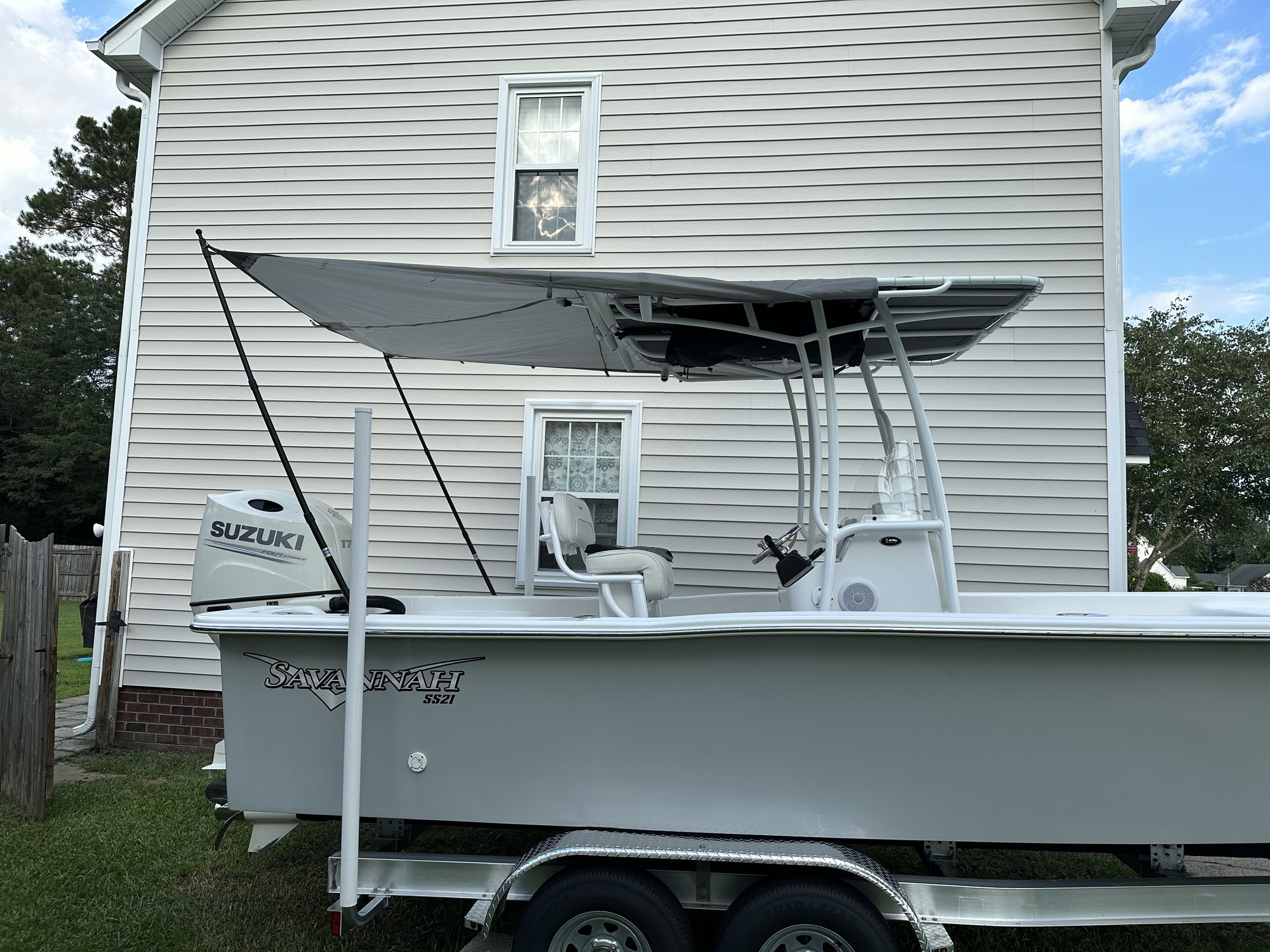 DIY sun shade, under $200 - The Hull Truth - Boating and Fishing Forum