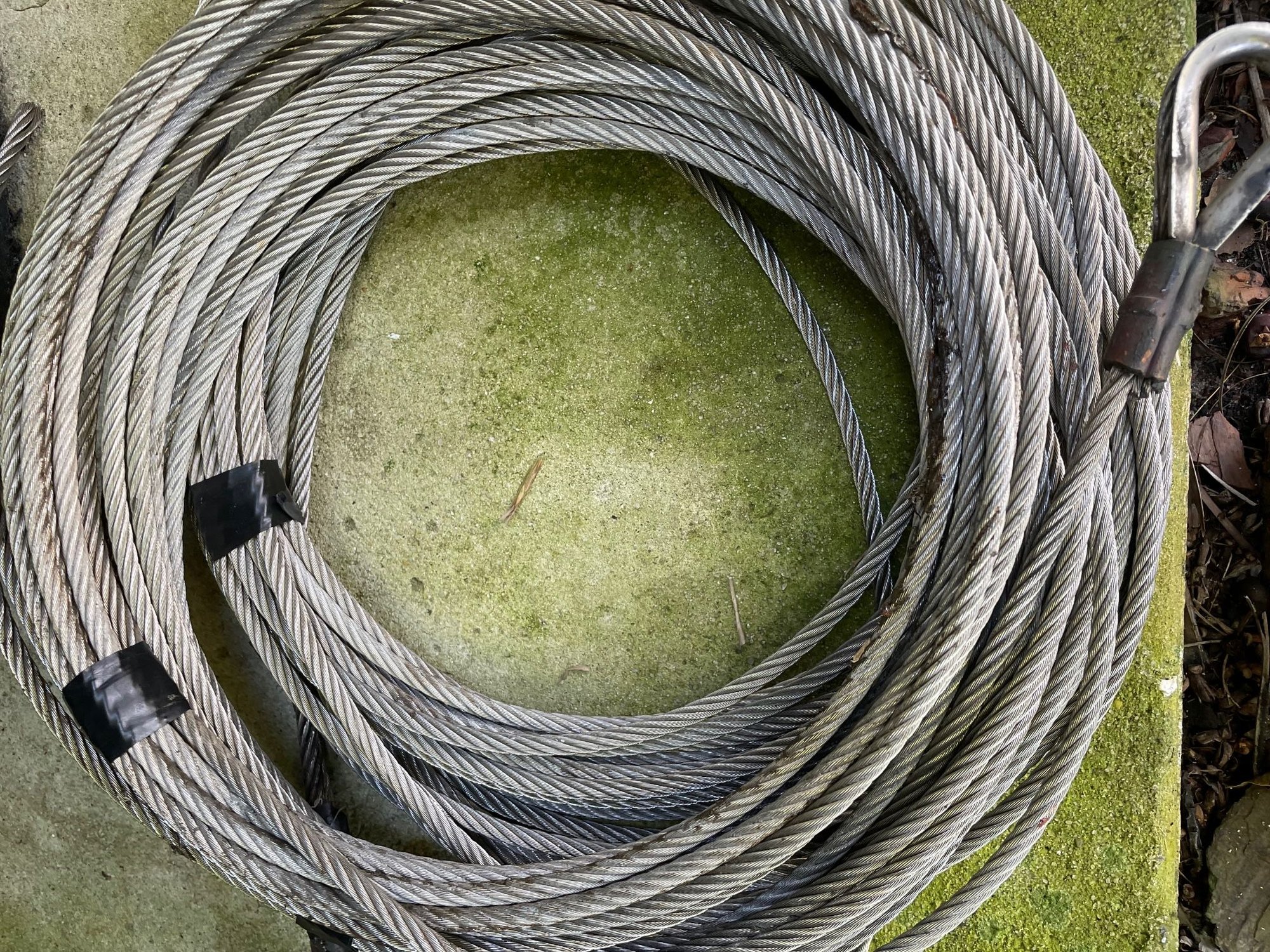 1/4" stainless boat lift cables 30' The Hull Truth Boating and