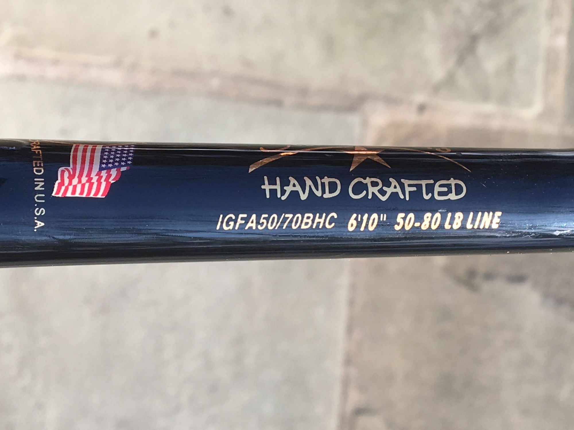 2 STAR RODS Handcrafted USA IGFA50/70BHC $495 - The Hull Truth ...