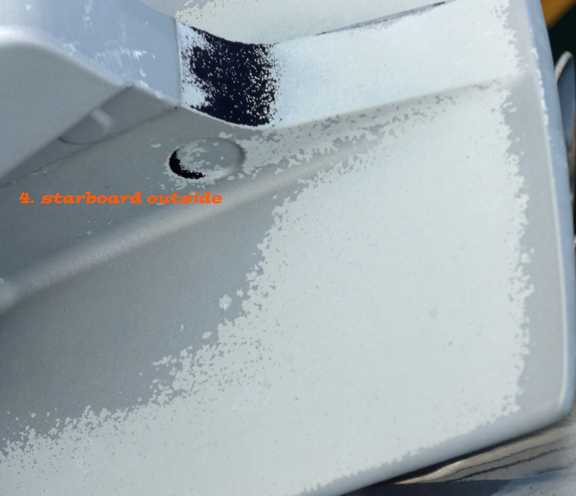 2017 Mercury Verado lower unit paint failure The Hull Truth Boating