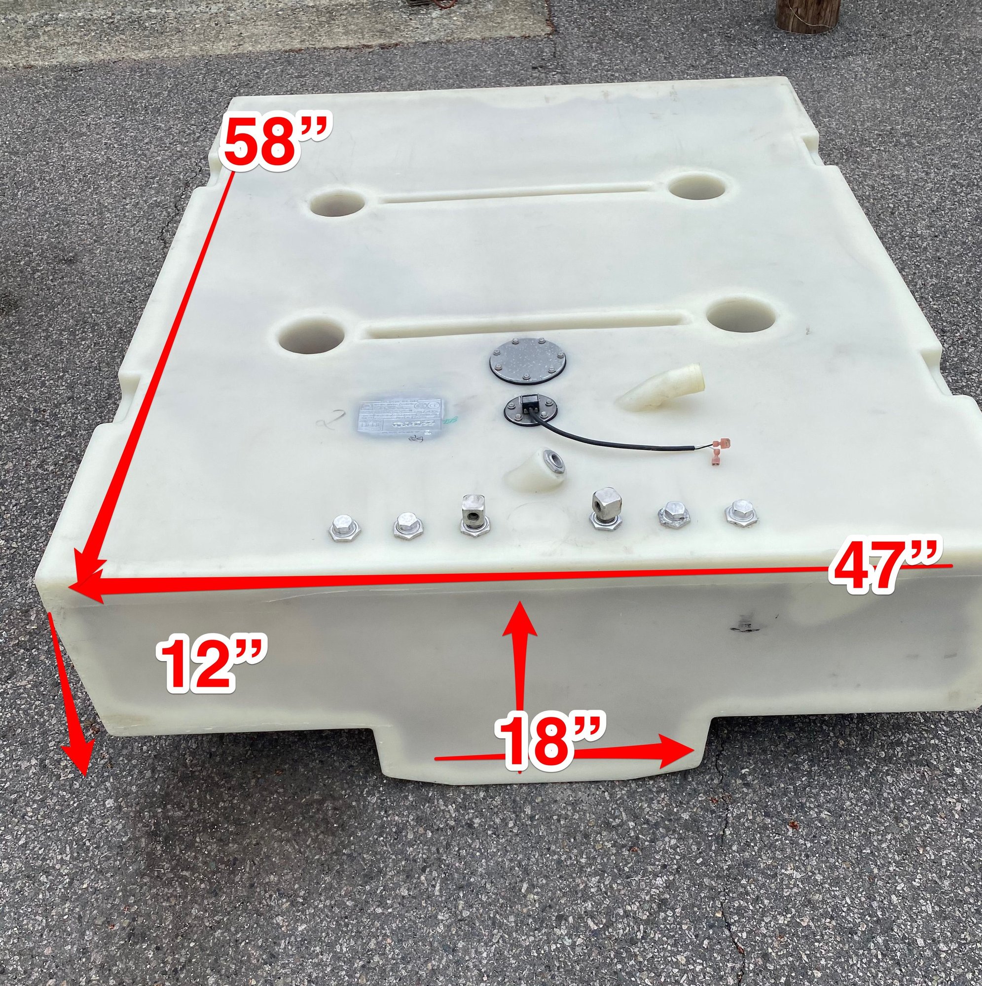2 New 157 gal Poly Fuel Tanks The Hull Truth Boating and Fishing Forum