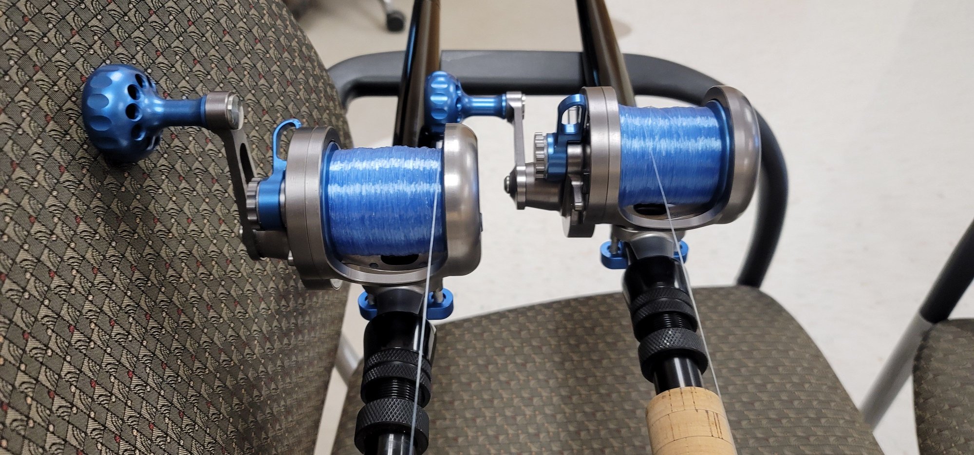 F/S 2 Siegler LG Crowder Custom Combos and 2 matching rods The Hull