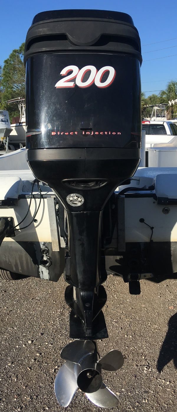 2013 200 Hp Mercury Optimax 25 Shaft Very Clean Runs Perfect The